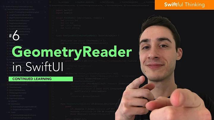 GeometryReader in SwiftUI to get a view's size and location | Continued Learning #6