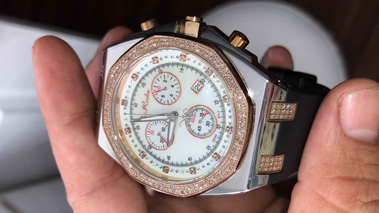 Joe Rodeo Panama Diamond Watch 2.15 Carats JPAM4 Rare Model