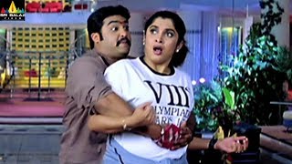 Naa Alludu Movie Scenes | Jr NTR Comedy with Ramya Krishna | Telugu Movie Scenes | Sri Balaji Video