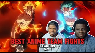 Download lagu They were throwing HANDS!!! | Best Anime Team Fights Reaction Pt1
