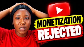 Information YouTube Monetization Rejected Unsatisfying or Off-Putting Content Explained! Guide