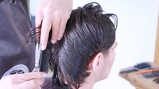 видео: мужская стрижка ножницами | asmr barber Элнар, урок по прическе картинка: мужская стрижка ножницами | asmr barber Элнар, урок по прическе