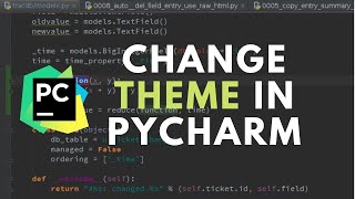 How to Change Theme in PyCharm || Get Dark Mode || Very Easy