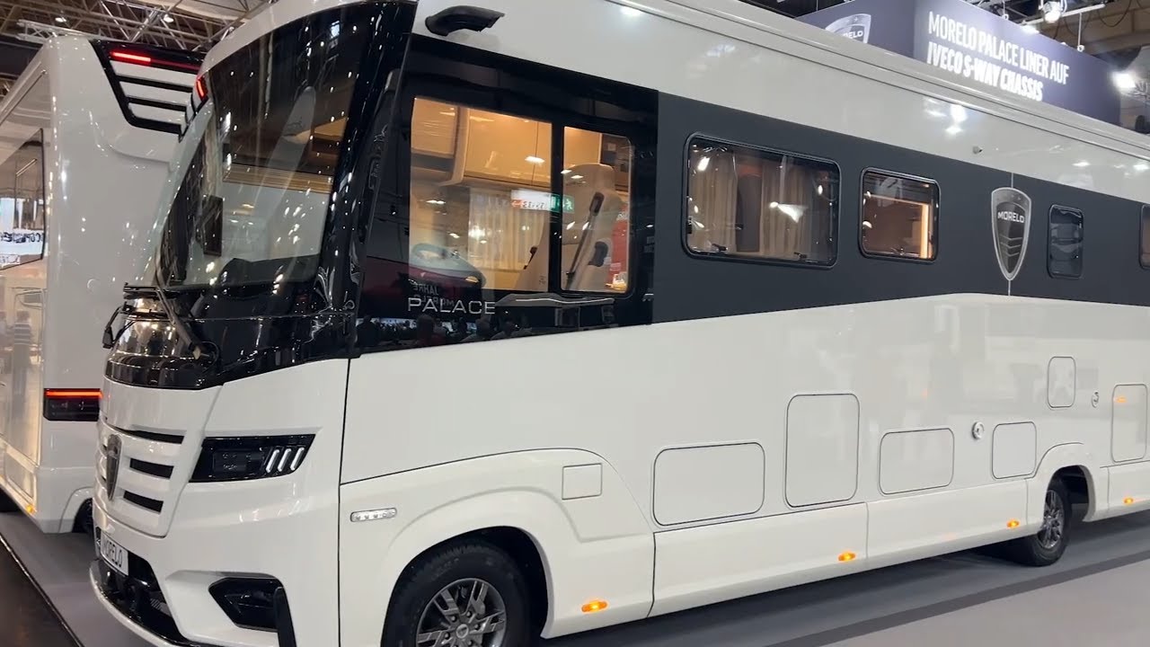 Morelo Palace 92G (2026) – Интерьер и экстерьер | Caravan Salon 2025 Düsseldorf