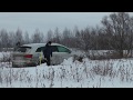 Stuck in the snow: Audi Q7, VW Tuareg, Subaru Forester, Range Rover, Ford Ranger | Застрять в снегу