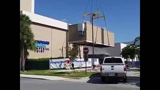 Modular Cath Lab, Craning