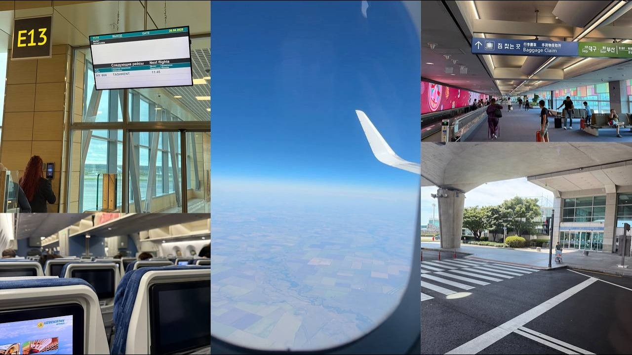 Мини-влог: еду в Корею на языковые курсы 🇰🇷