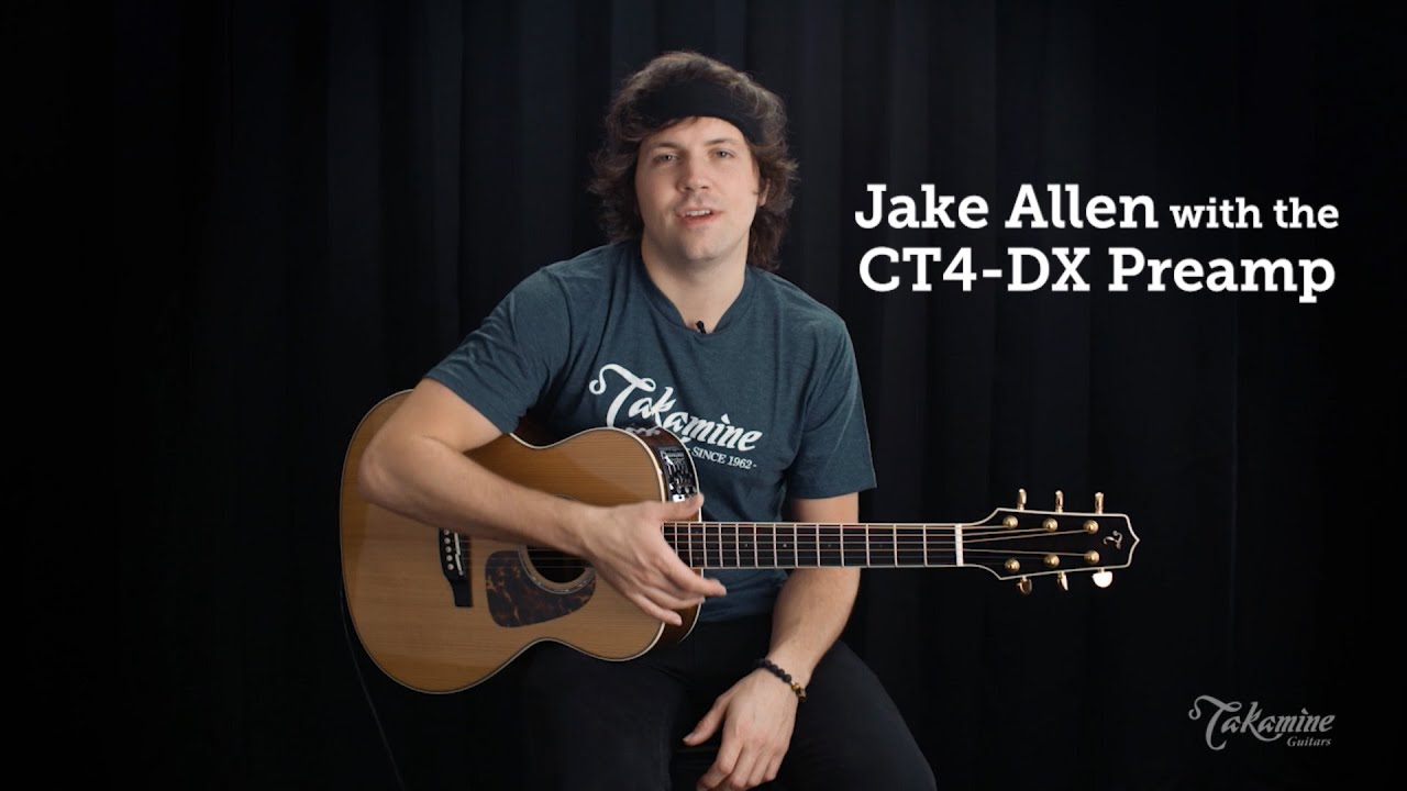 Takamine CT4-DK ヒロ Takamine CT4-DX Preamplifier - YouTube