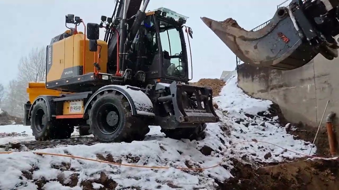 EMA besöker Ola på Mjölkalånga Entreprenad