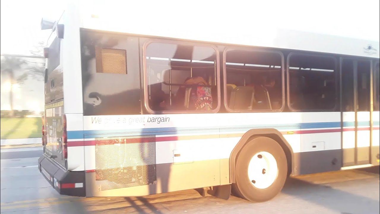 Votran Bus 2502 Route 60 Departing Transfer Plaza With Full Packed ...