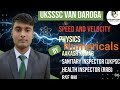 Speed and velocity numericals l uksssc vandaroga l scaler  l head constable telecom l F R O