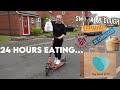 24 HOURS EATING TOO GOOD TO GO | 24 Hour Challenge