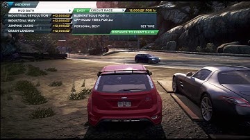 Ford Focus RS500 - Review/Gameplay NFS: Most Wanted 2012 - NFS001