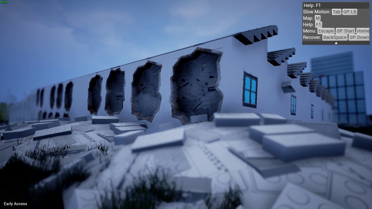 Brick Rigs Destroying Buildings (Game Crash) - YouTube