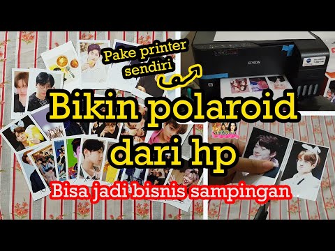 DIY K-POP | Tutorial para fazer Polaroides com impressora caseira | App Photogrid