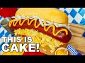 Can You Believe This Hot Dog is a CAKE?! | How To Cake It Step By Step