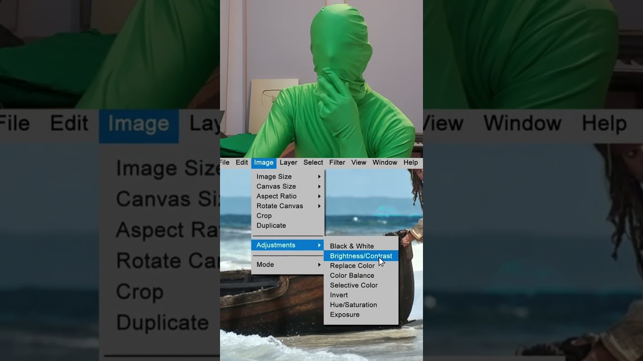 Mr. Green Finding His Friends in Pirates of the Caribbean