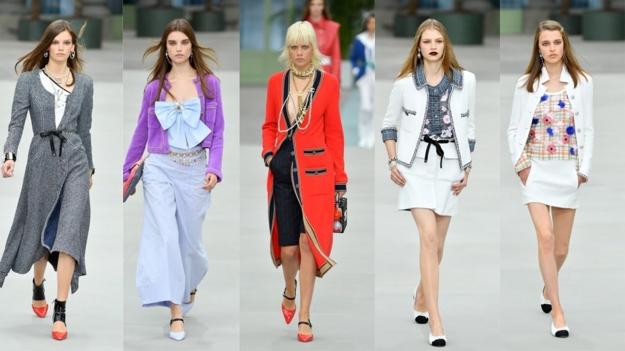 Chanel Cruise Collection 2020 Runway At Grand Palais In Paris 