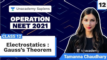 Operation NEET 2021 | Electrostatics L 12 | Gauss’s Theorem | Class 12 | Physics