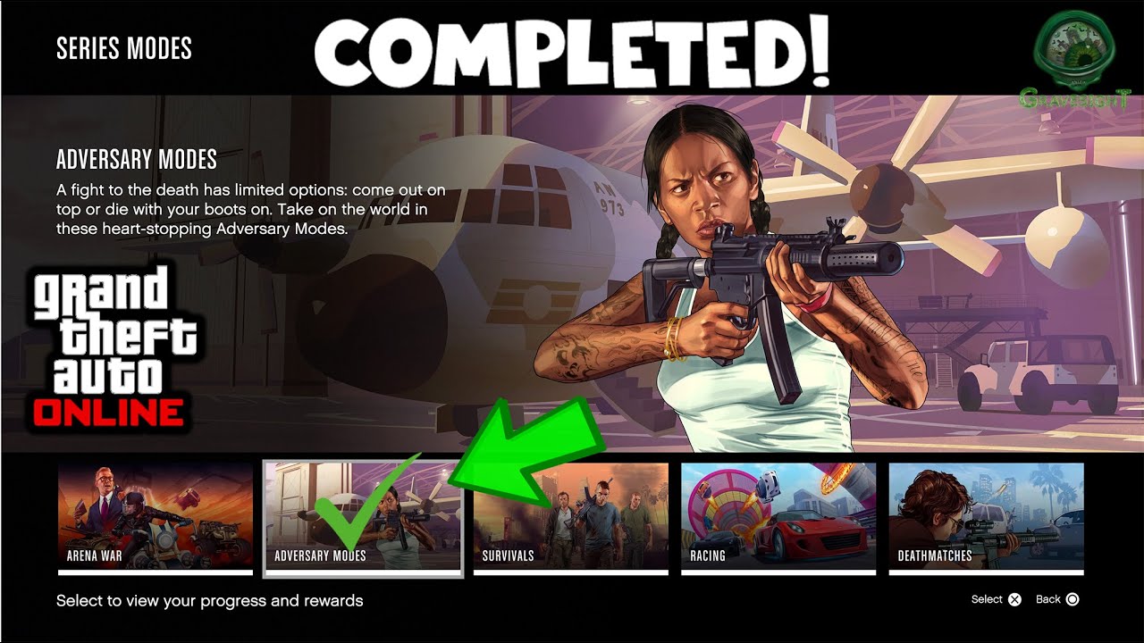 ADVERSARY MODES Career Challenge Completed In GTA Online 22 YouTube 