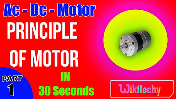 What is the Principle of Motor | AC-DC Motors Electrical Interview Questions