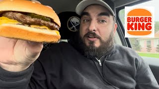 Burger King Double Cheeseburger Review | 12 $1 Days of Christmas | BK Value Menu