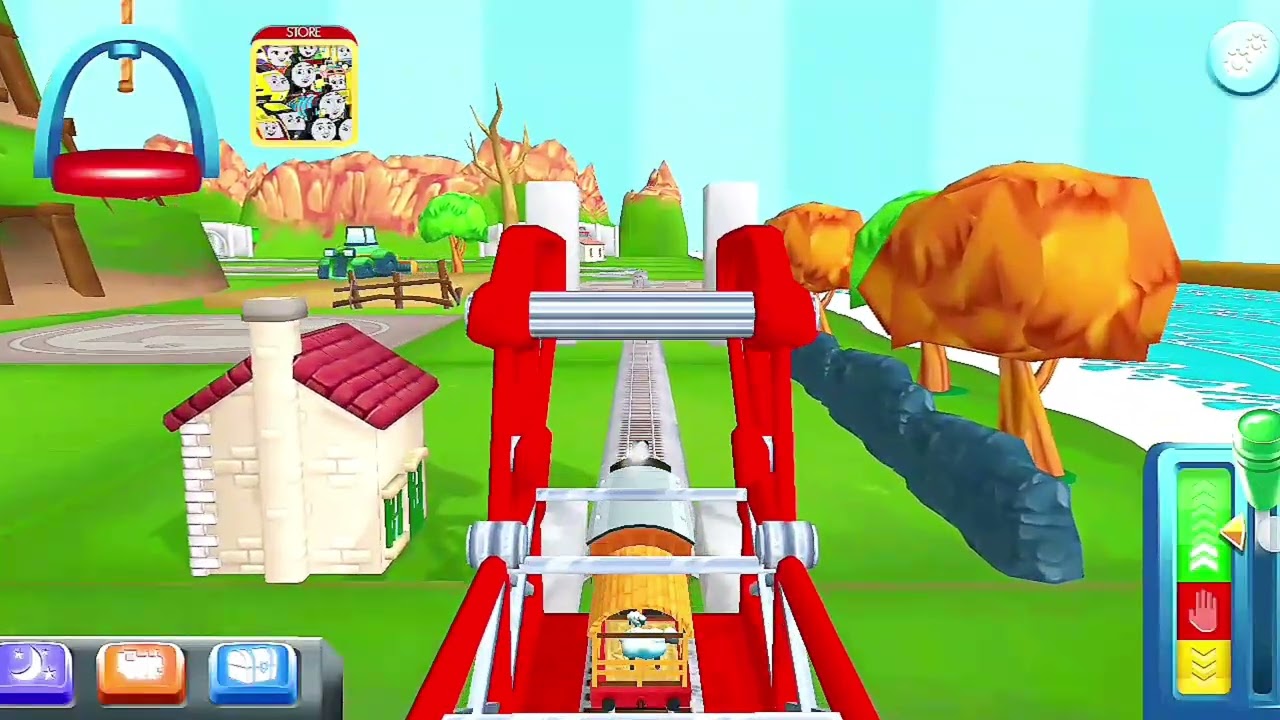 THOMAS and Friends// challenge for trip// penumpang kereta Thomas 