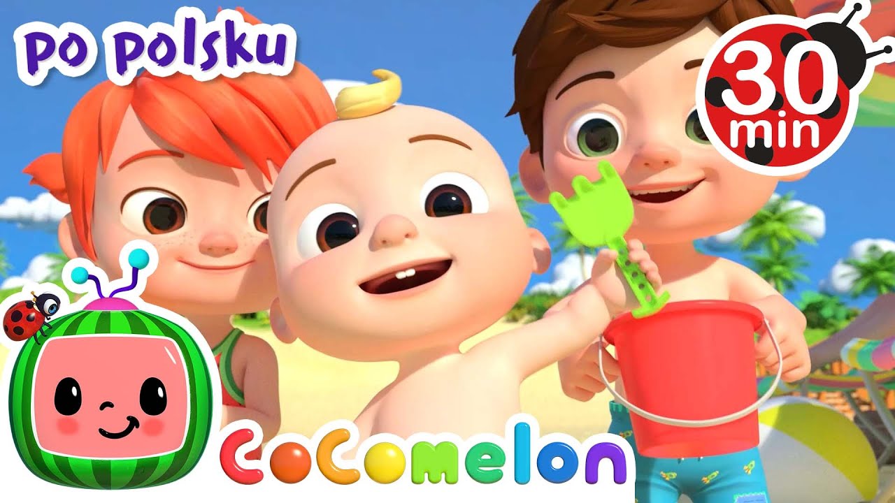 Piosenki Dla Dzieci Po Polsku Youtube Na plaży | CoComelon po polsku | Piosenki dla dzieci - YouTube