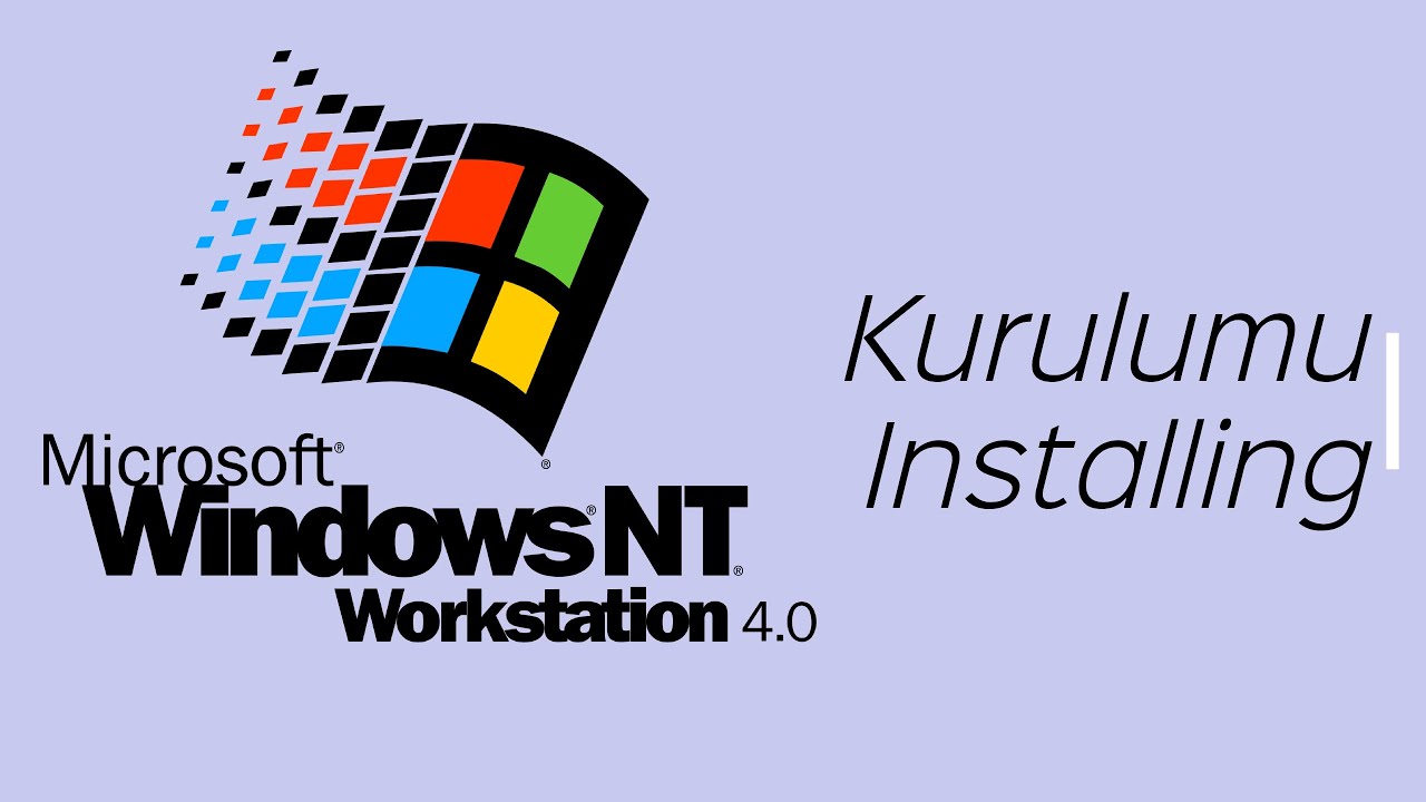 Installing Windows NT 4.0 Workstation! //Windows NT 4.0 Workstation ...