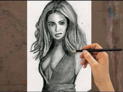 YOUDRAW- How to Draw BEYONCE Step By Step