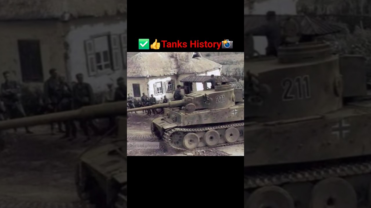 🔴Немецкий танк тигр Украина 1943📸 Редкие фото 