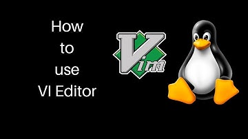 How to use VI editor in Linux | VI Editor tutorial for Beginners