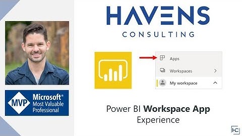 Power BI Workspace App Experience