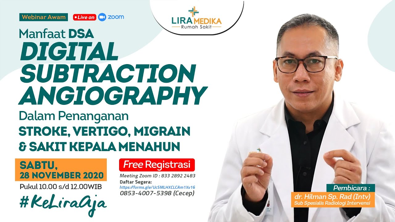 Mengenal Manfaat DSA untuk penanganan stroke, vertigo, migran, dan