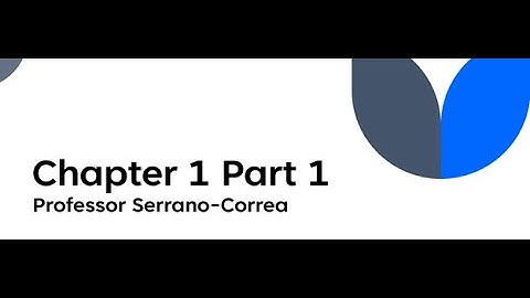 COSC2325/2425 Chapter 1-1 and 1-2 Introduction