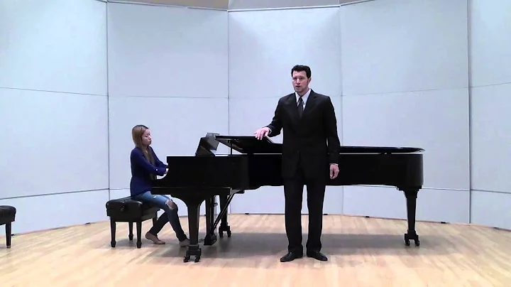 Diane, Selene by Faure with Dominic M Aquilino, Baritone and Selene Wu, Piano