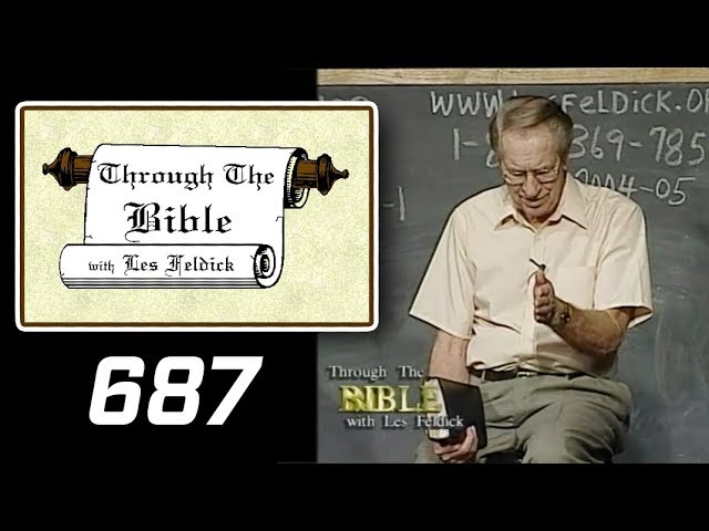 [ 687 ] Les Feldick [ Book 58 - Lesson 1 - Part 3 ] I John 5:8-18 |a