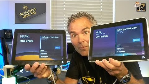 ☕Tech🔧📅 Poly TC10 - Certified Teams Room Panel