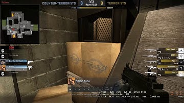 Sexy MP7/Deag Ace on Cache. 1v4 clutch with defuse
