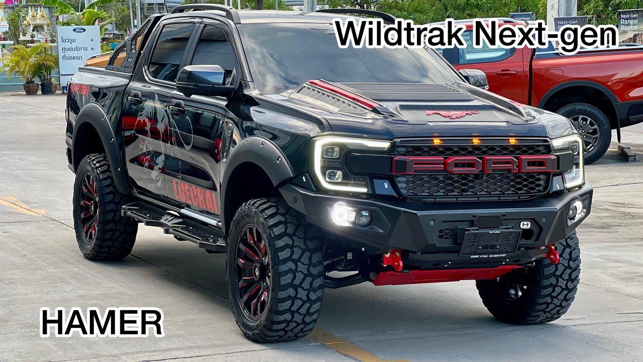 Wildtrak Ford Next-Gen Ranger HAMER decorative set 2 inch lift kit ...