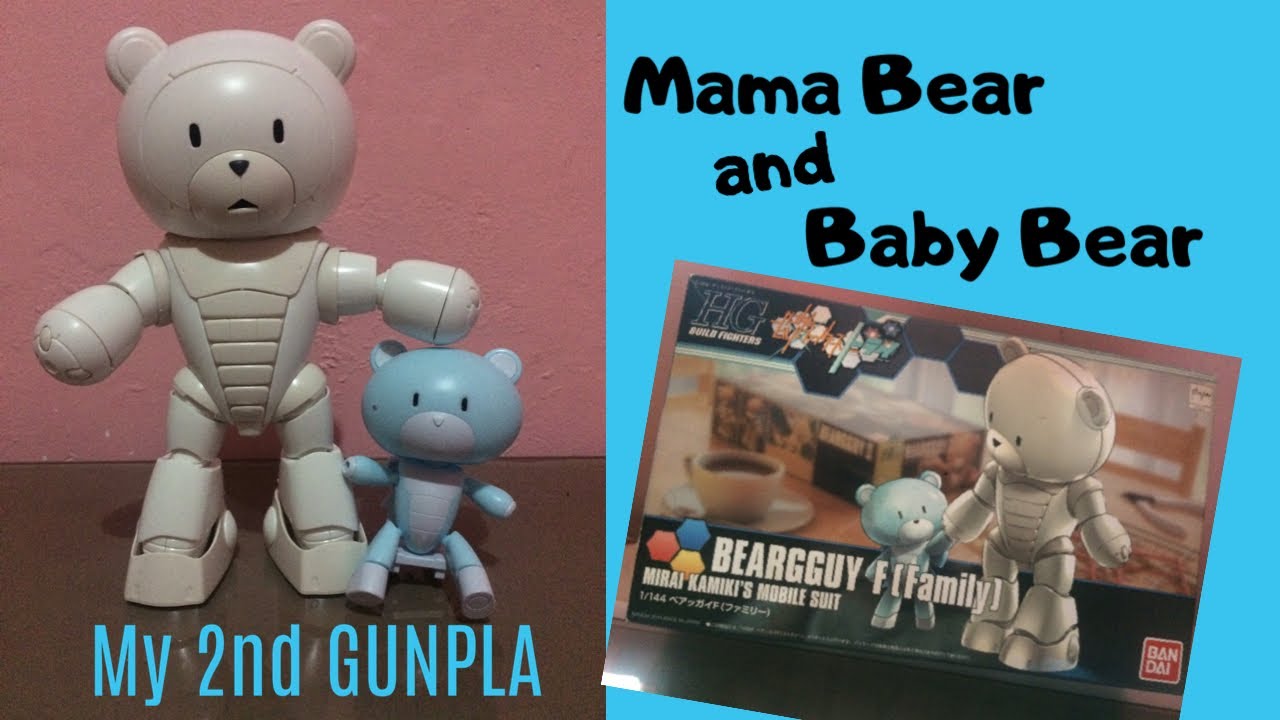 BEARGUY FAMILY HG 1/144 | GUNPLA BUILDING  | STOP MOTION | 