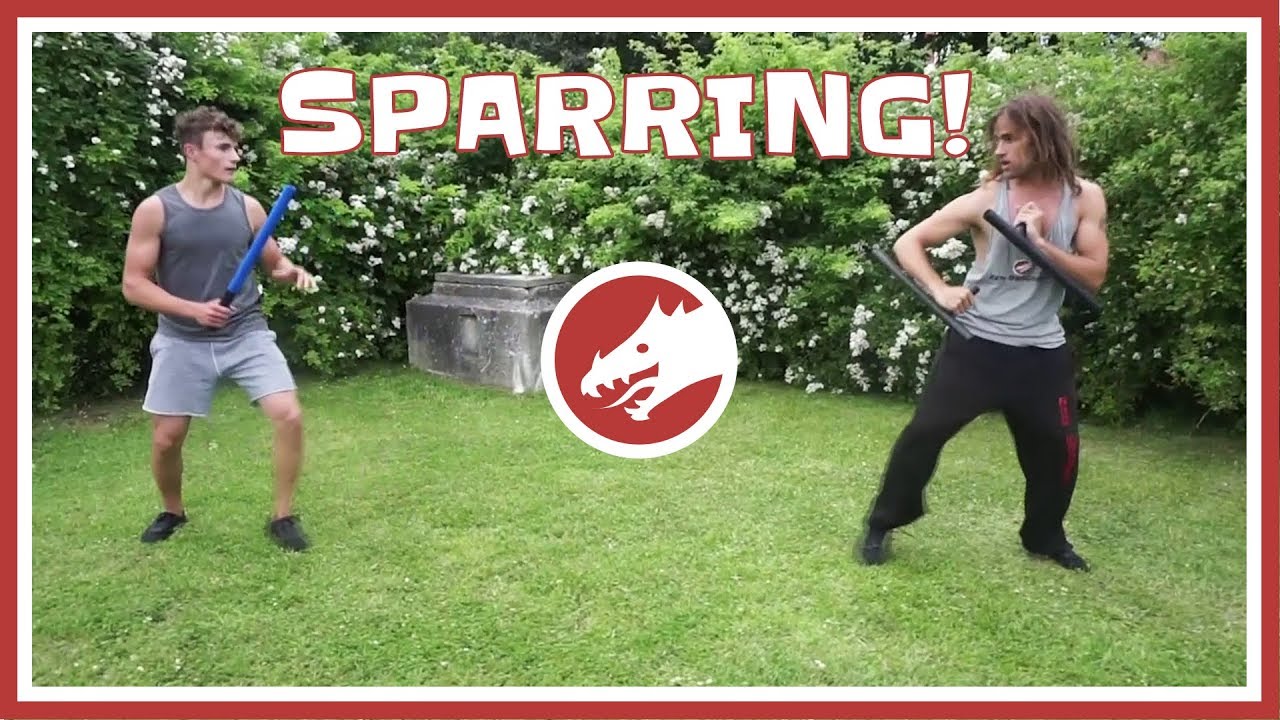 Sparring Tonfa vs Stick (Lightweight Baton)! YouTube
