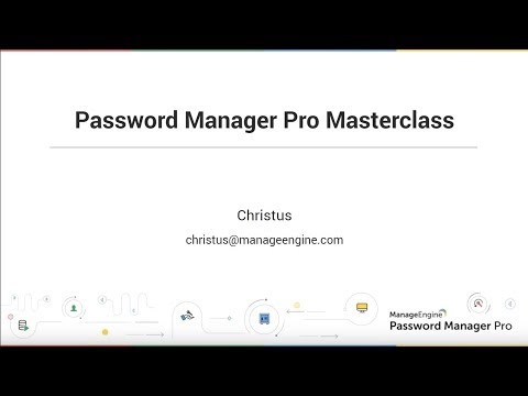 Password Manager Pro Masterclass: Discovery and Vaulting