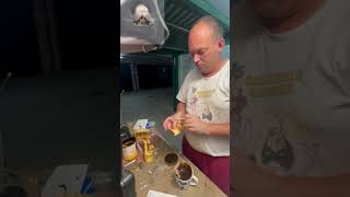 Modifica di un negozio mini per il presepe artigianale