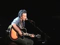 Bruce springsteen  the hitter  highway 29  reno live acoustic performance