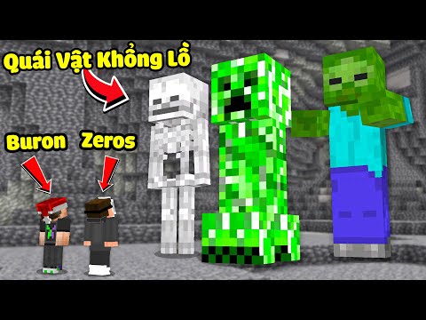 Minecraft nhưng Tất Cả Quái Vật Đều Khổng Lồ