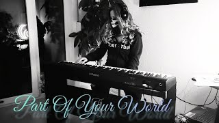 Part Of Your World - Arielle, The Little Mermaid Piano Cover Tutorial Link In The Description Box