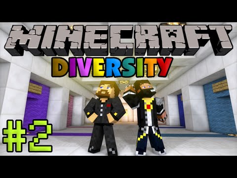 Видео: Minecraft Diversity #2 - Прыжки в небе