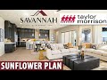 Spacious Open Floor Plan Single Story @ Savannah by Taylor Morrison - Sunflower Plan Summerlin Homes