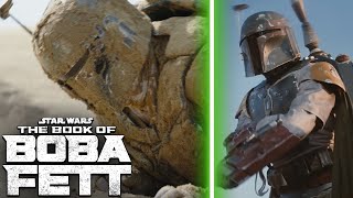 Boba Fett Escapes The Sarlacc Pit (with Return of the Jedi Flashbacks)